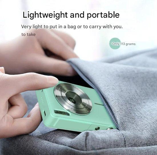 Vintage Digital Camera | Retro Style Moments | One-Click Operation