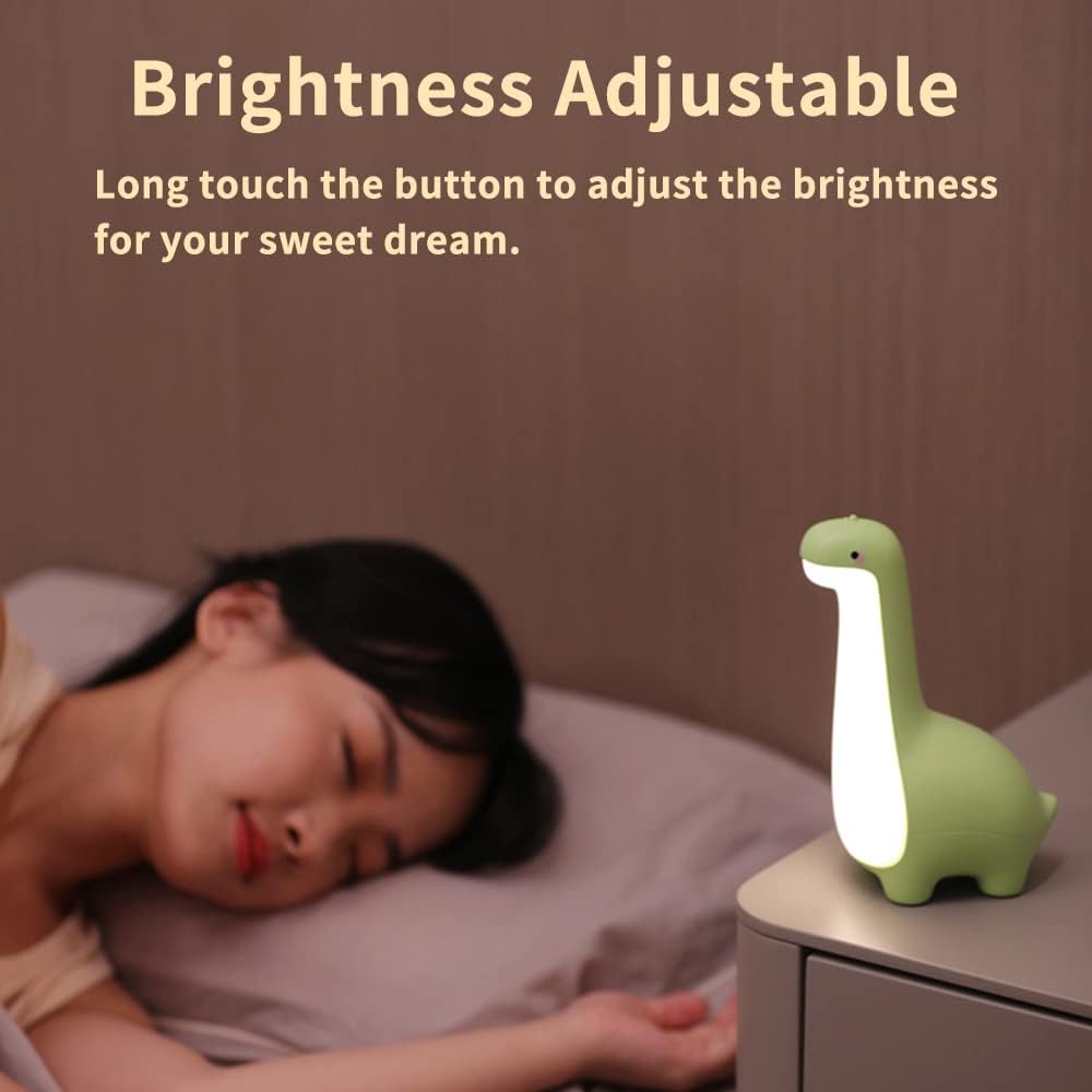 Cozy Dino Glow Night Light for Kids' Sweet Dreams
