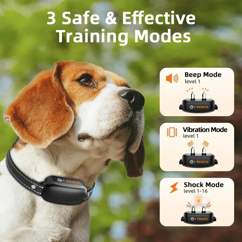 Durable Remote-Controlled Dog Training Collar – Waterproof & Rechargeable