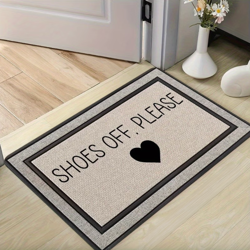 Stylish Indoor Welcome Mat with Non-Slip Backing