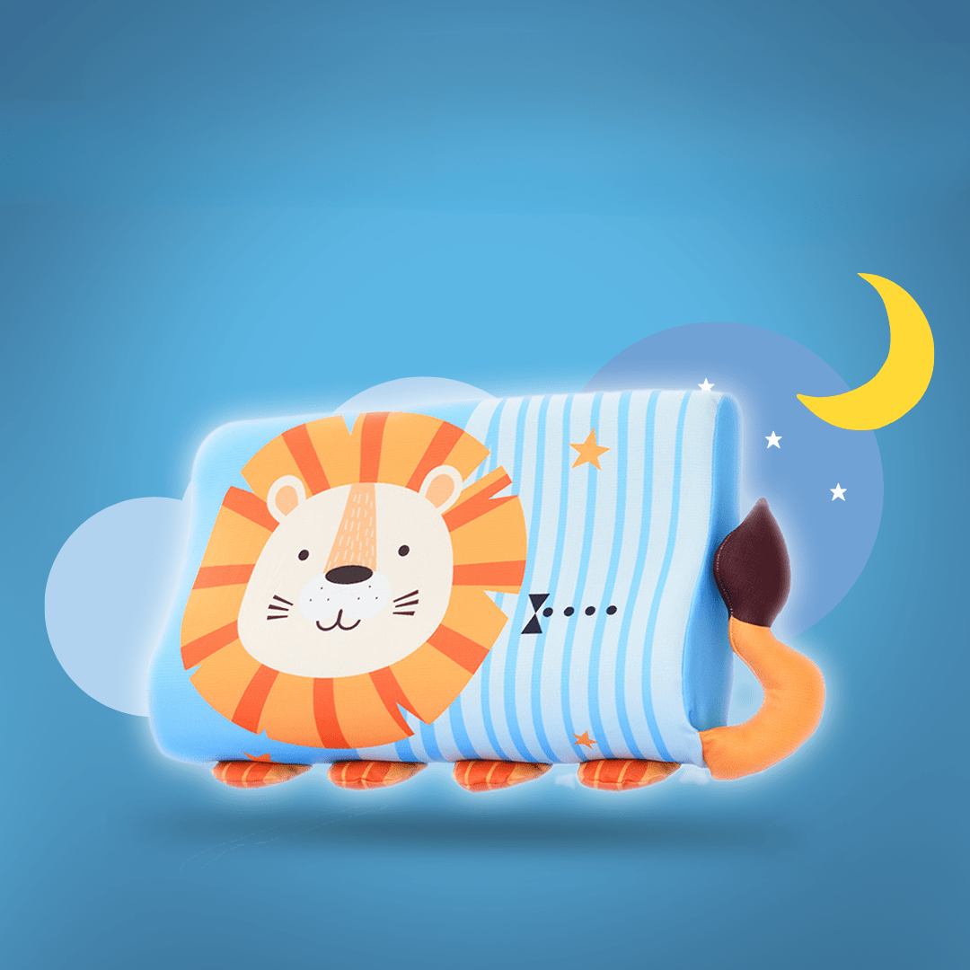ComfortNest - Ergonomic Memory Foam Pillow for Kids