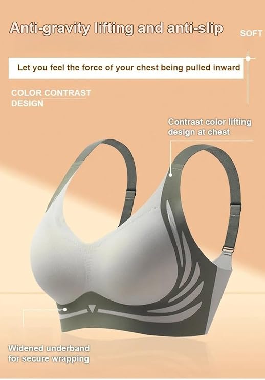 Wireless Bra | Seamless Support | Breathable and Flexible | Comfort Plus