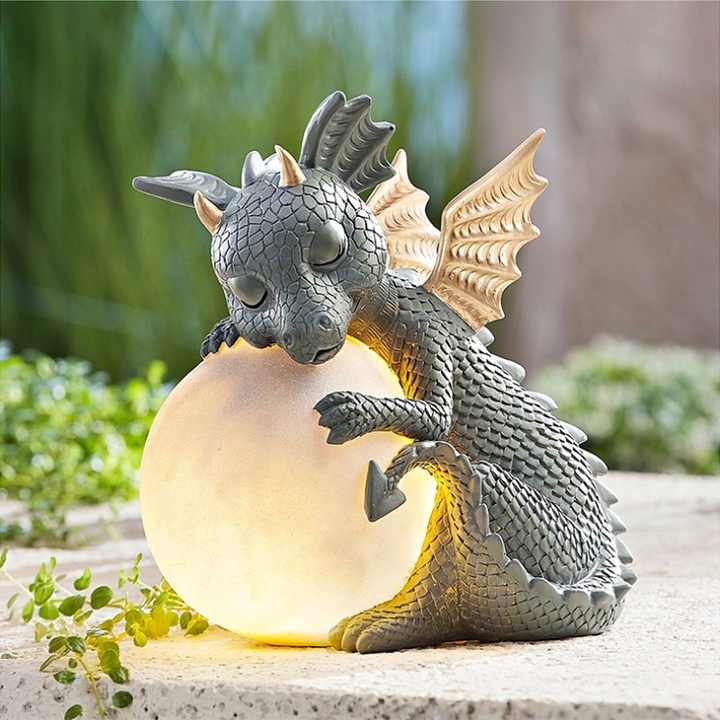 Mythic Glow Dragon-Themed Table Lamp for Cozy Spaces