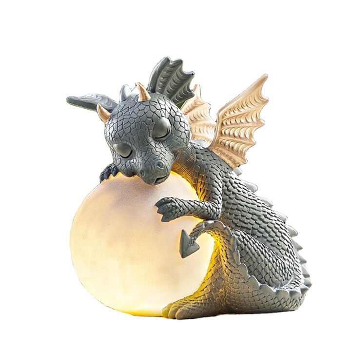 Mythic Glow Dragon-Themed Table Lamp for Cozy Spaces