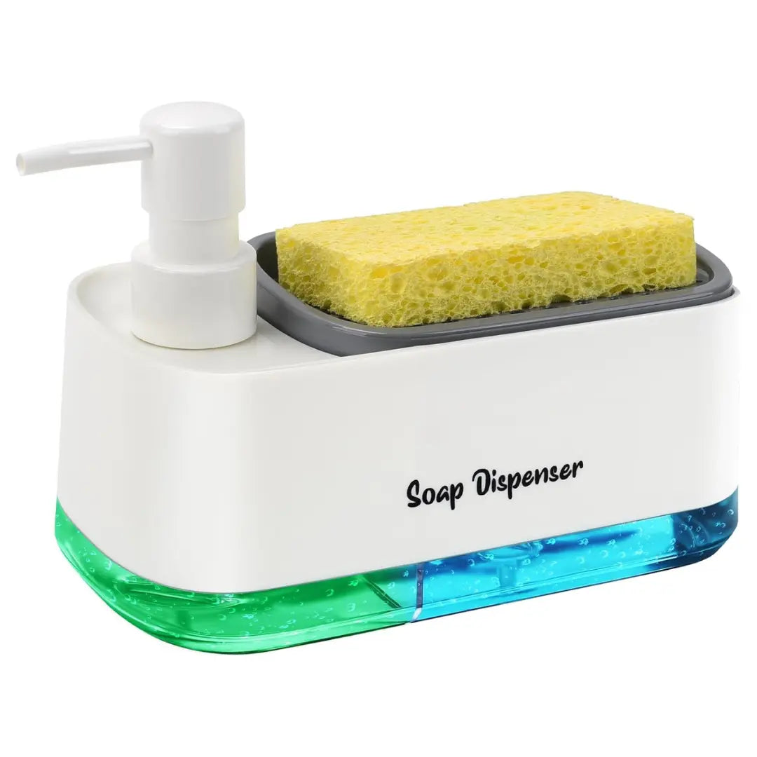 Smart Dual Dispenser for Soap and Lotion - Space Efficient