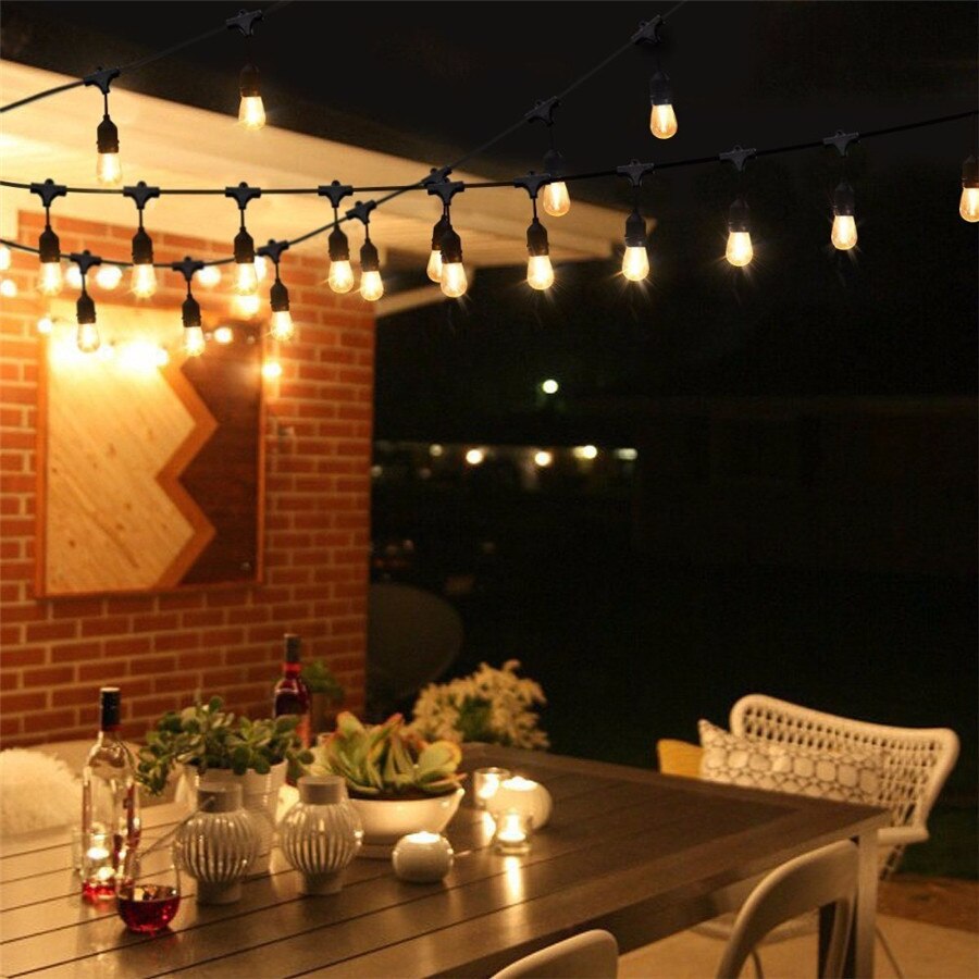 All-Weather Solar LED String Lights for Outdoor Ambiance