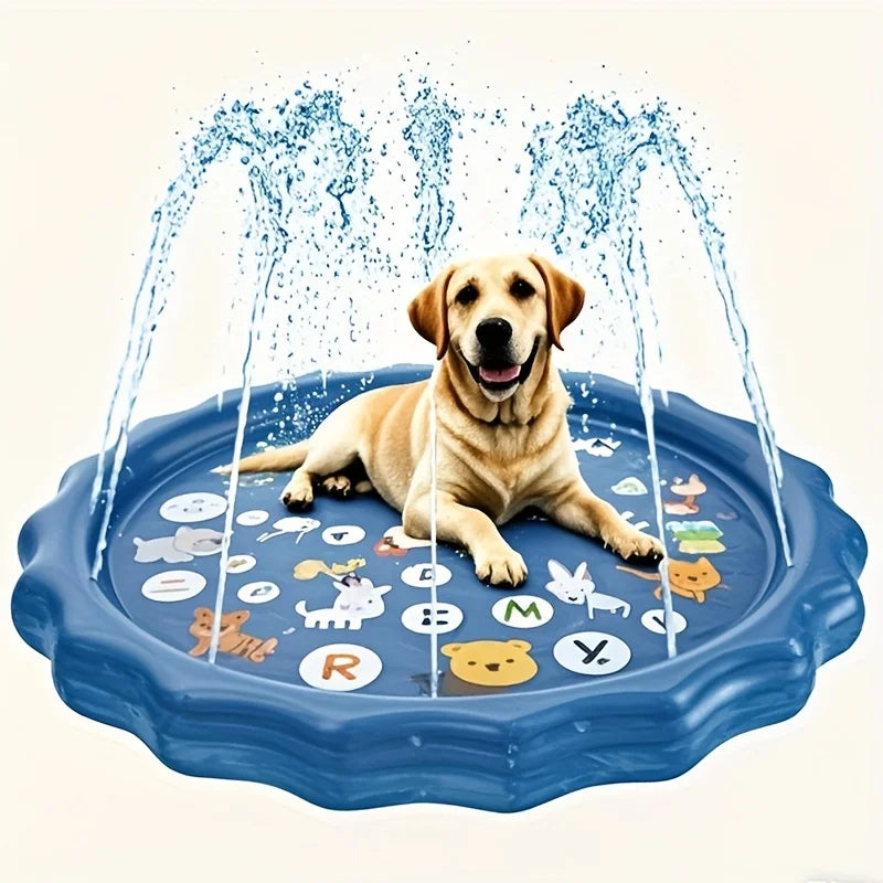 AquaPaw Bath Station – Outdoor Pet Washing Basin with Spray Feature