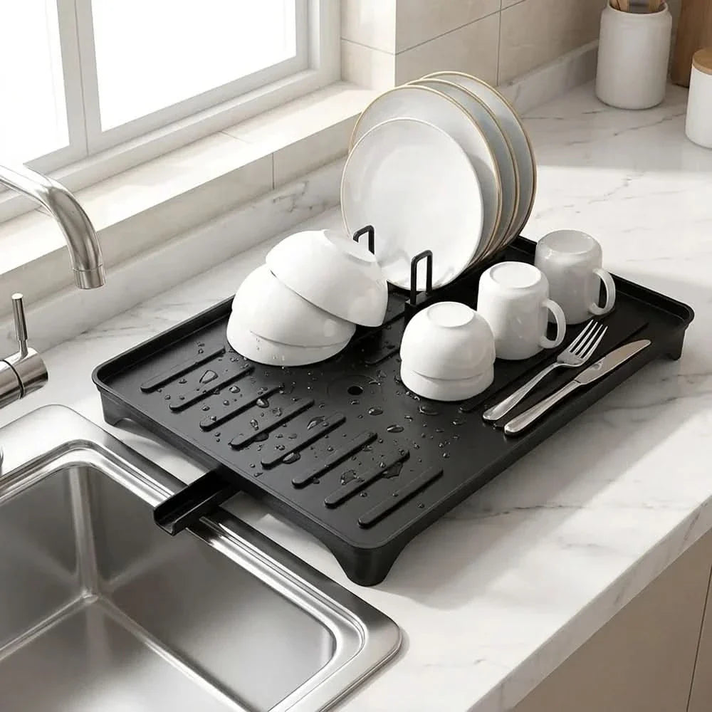 Sturdy Sink Base with Drain Board Organizer for Efficient Storage