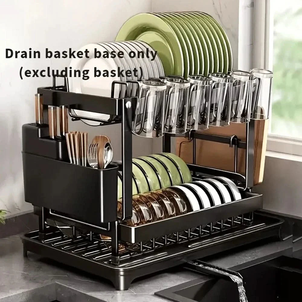 Sturdy Sink Base with Drain Board Organizer for Efficient Storage