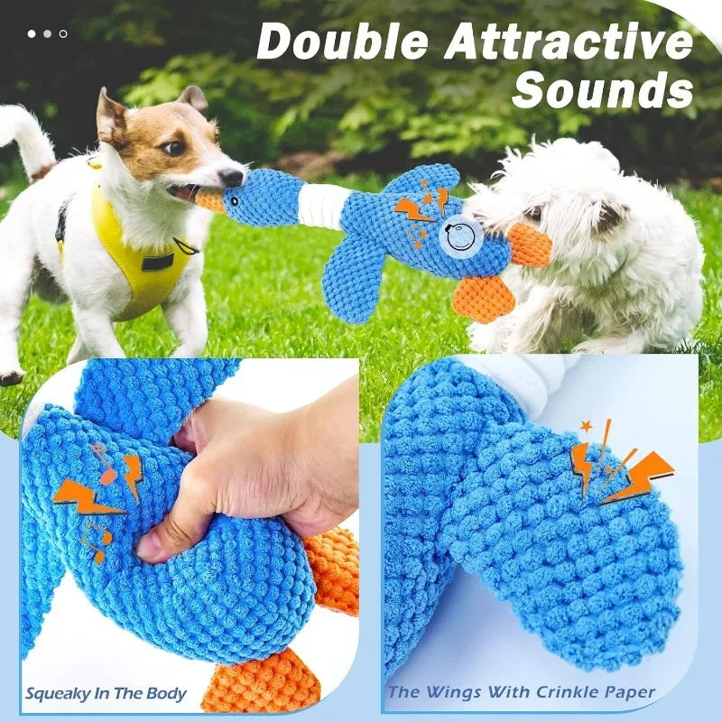 CuddleQuack Goose – Tough Plush Toy for Playful Pets