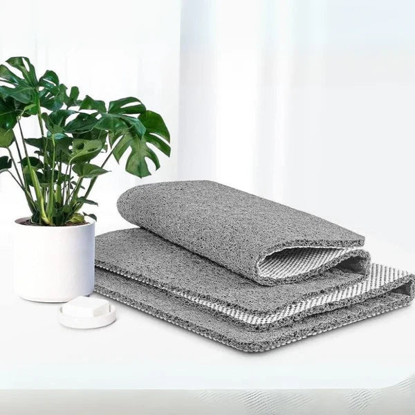 Quick-Dry Non-Slip Shower Mat with Hygienic Drainage Design