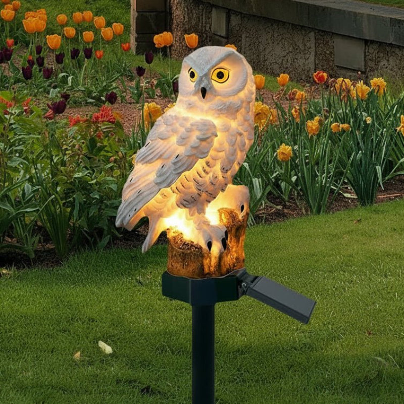 Charming Solar Owl Light for Your Garden – Weather-Resistant Design