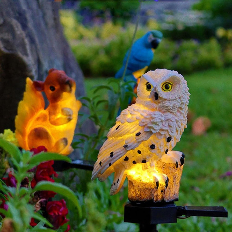 Charming Solar Owl Light for Your Garden – Weather-Resistant Design