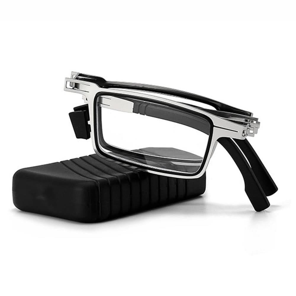 Foldable Reading Glasses with Blue Light Protection and Travel Case