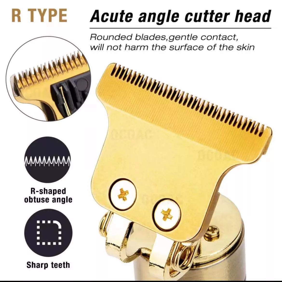 Hair Clipper with Easy Trim Function
