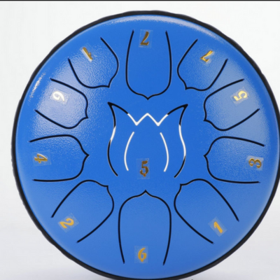 SereneSound Steel Tongue Drum for Meditation and Relaxation