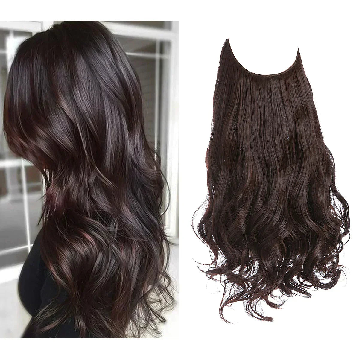 Real Hair Extensions | Seamless & Tangle-Free | Beach Waves
