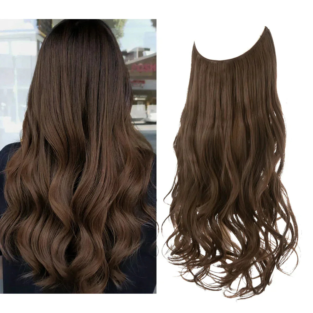 Real Hair Extensions | Seamless & Tangle-Free | Beach Waves