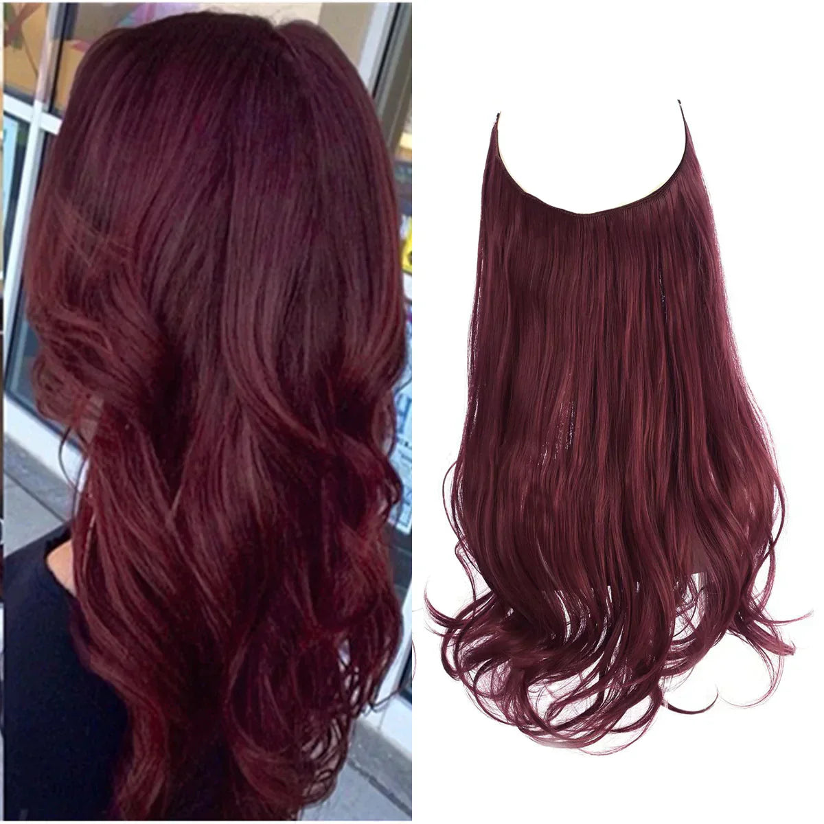 Real Hair Extensions | Seamless & Tangle-Free | Beach Waves