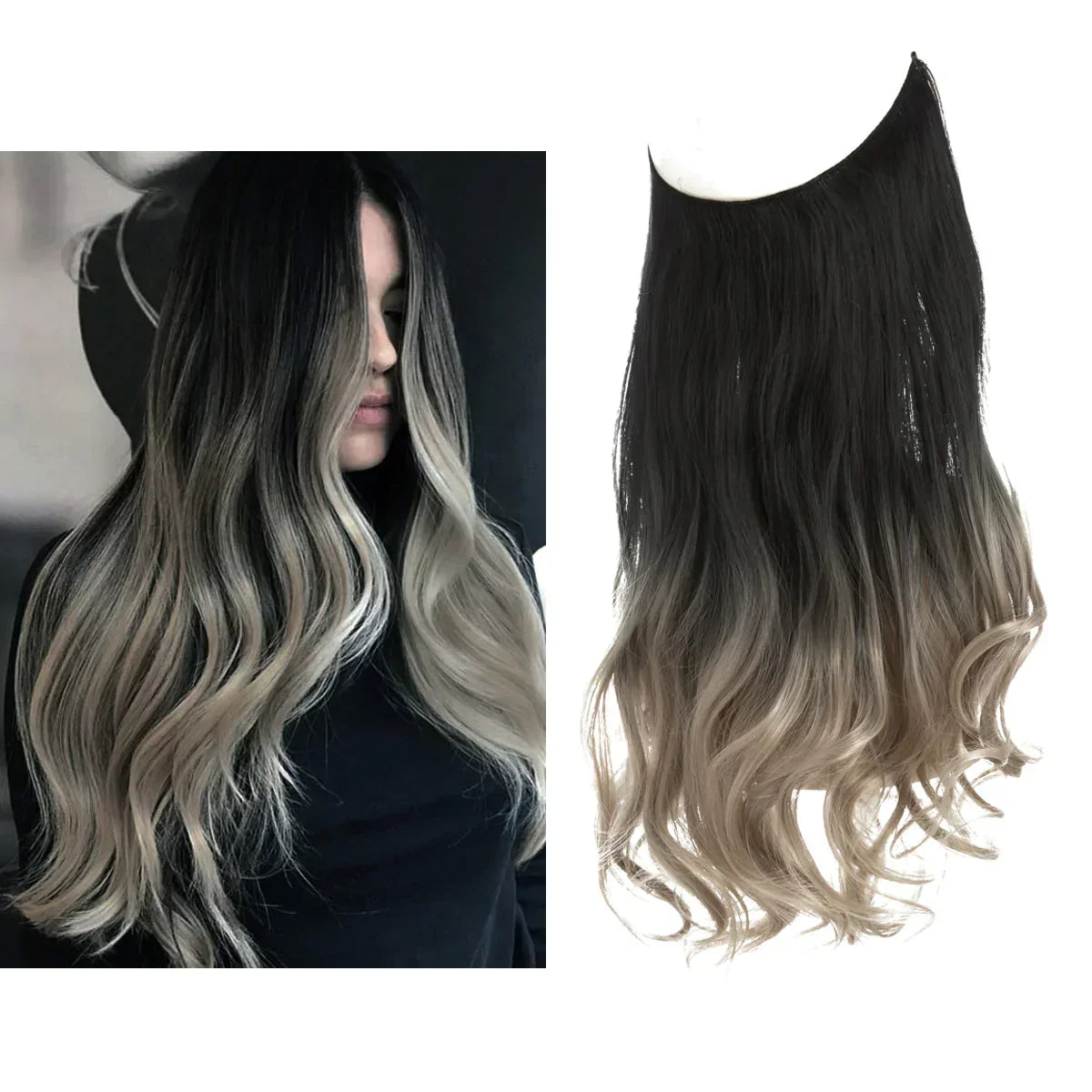 Real Hair Extensions | Seamless & Tangle-Free | Beach Waves