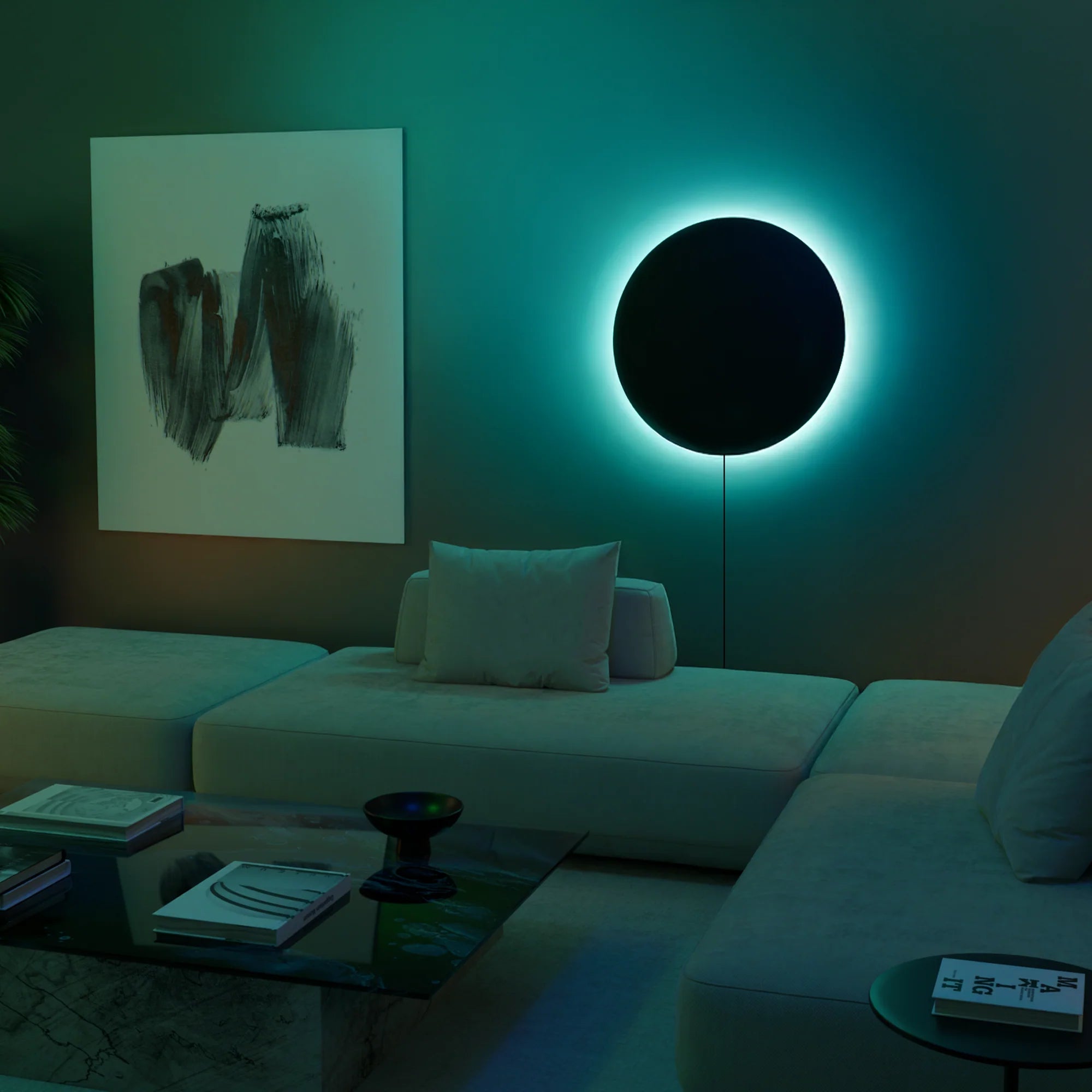 Aura Beam Wall Light - Adjustable LED Ambiance Fixture