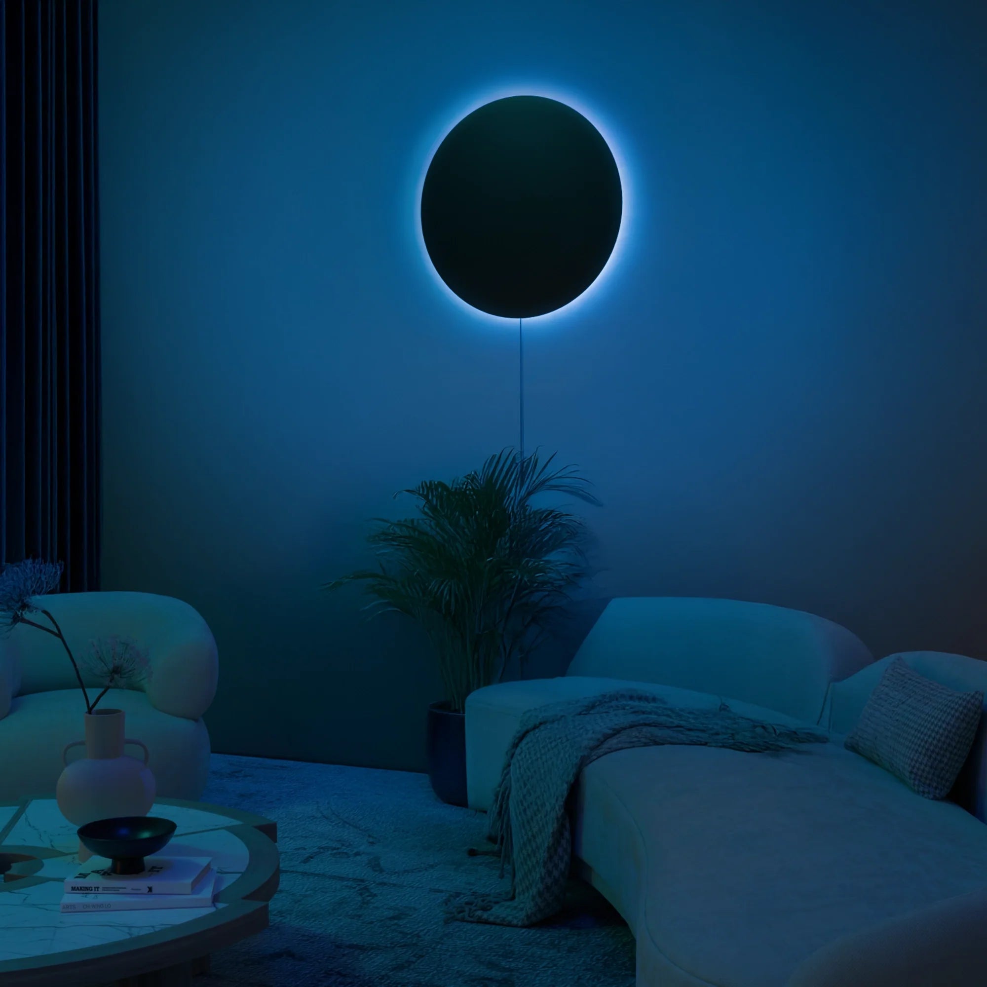 Aura Beam Wall Light - Adjustable LED Ambiance Fixture