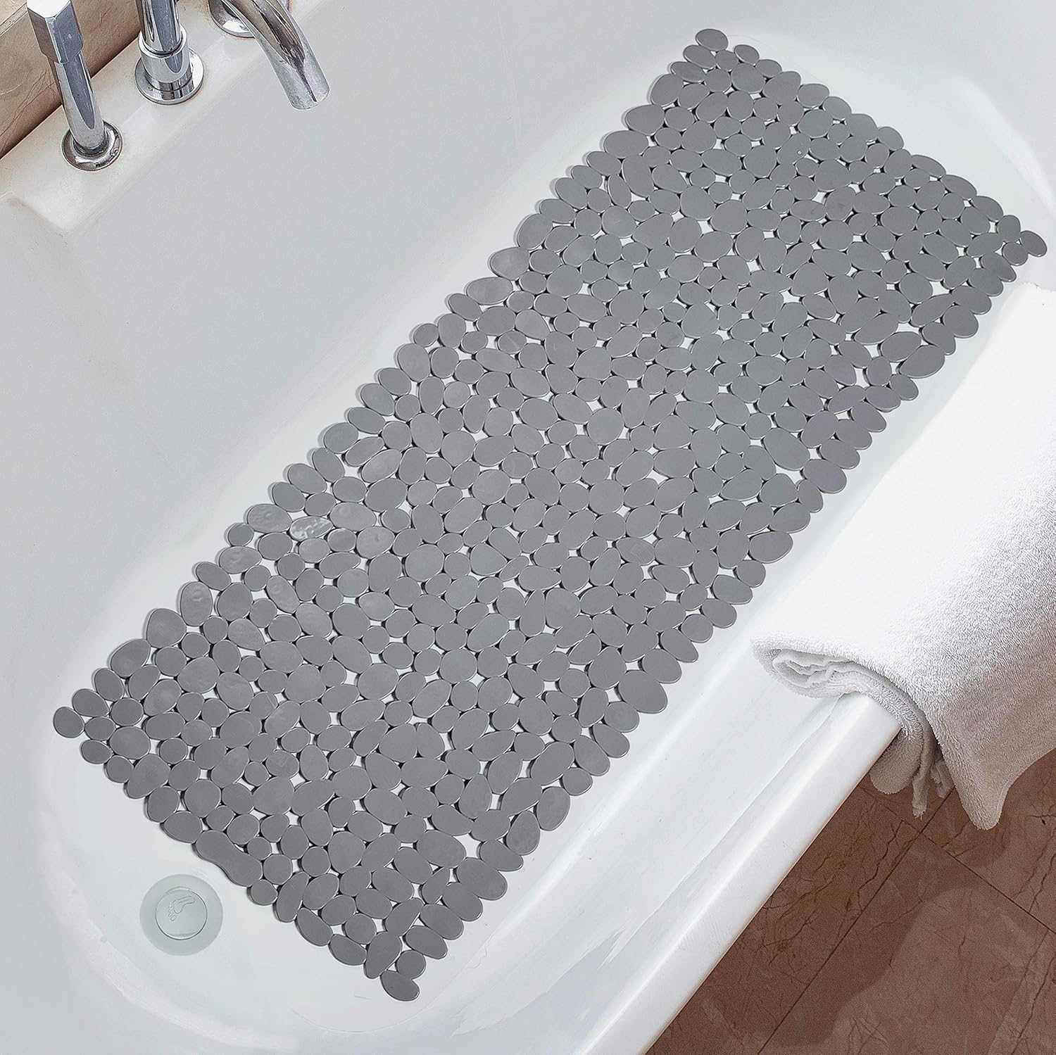 Natural Stone Shower Mat for Safe and Luxurious Comfort