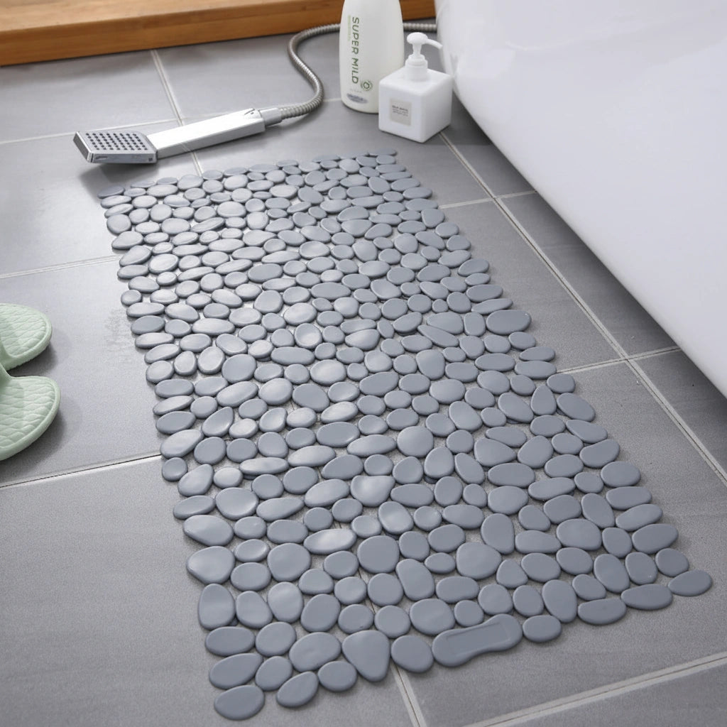 Natural Stone Shower Mat for Safe and Luxurious Comfort