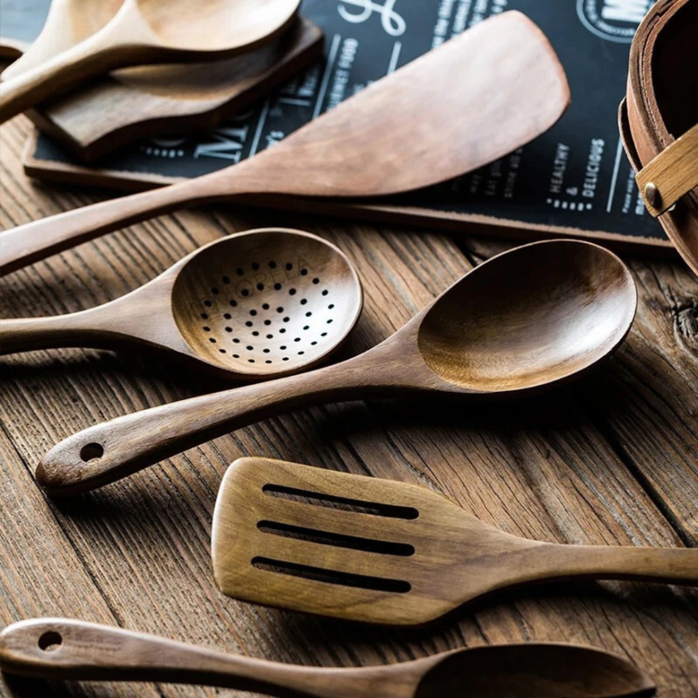 Eco-Friendly 5-Piece Kitchen Utensil Collection