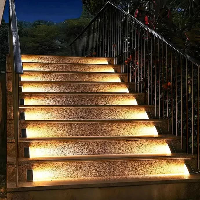 Outdoor Solar Stair Lights for Safety and Aesthetic Appeal