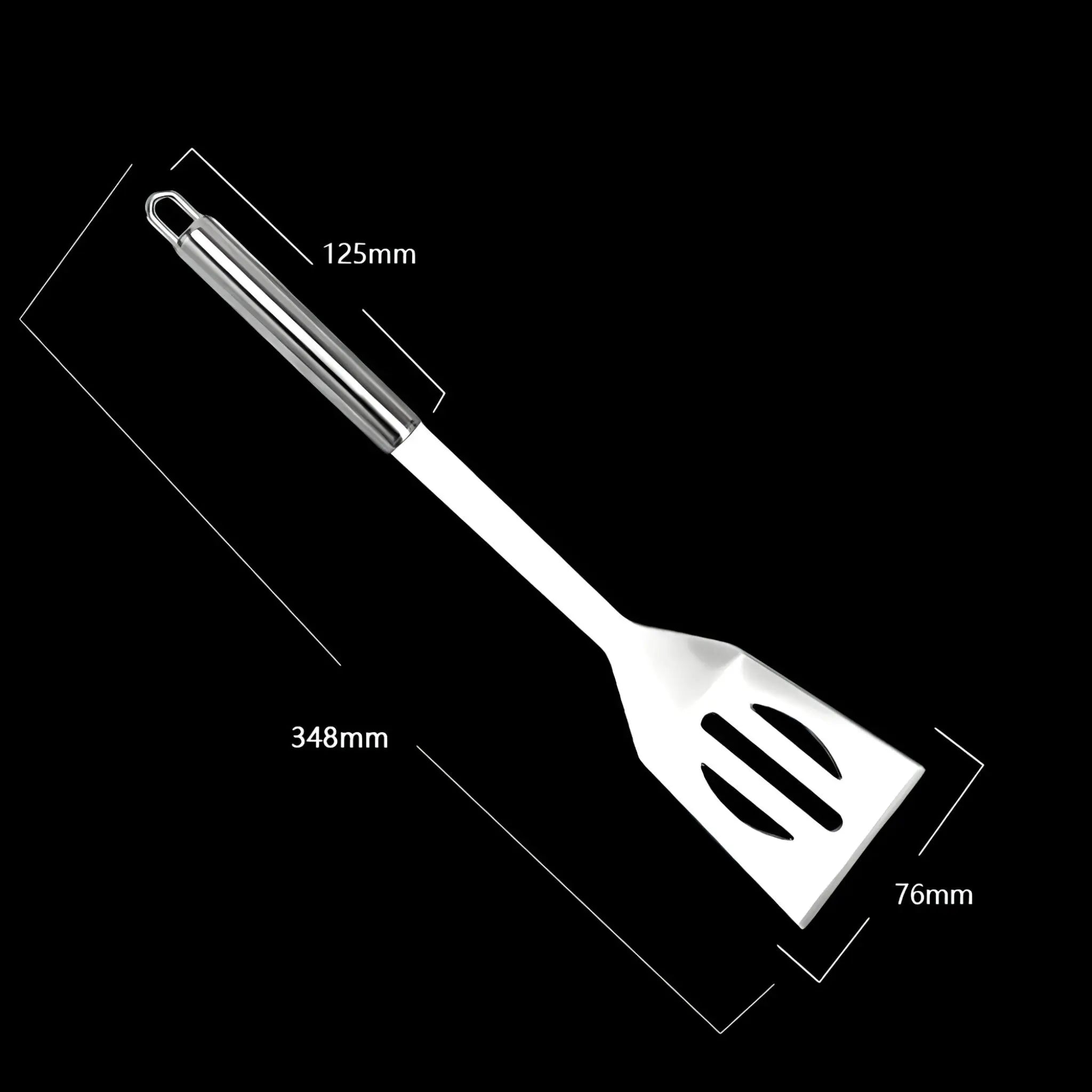 Stainless Steel Barbecue Tool Set with Carry Bag – Heat-Resistant Grip