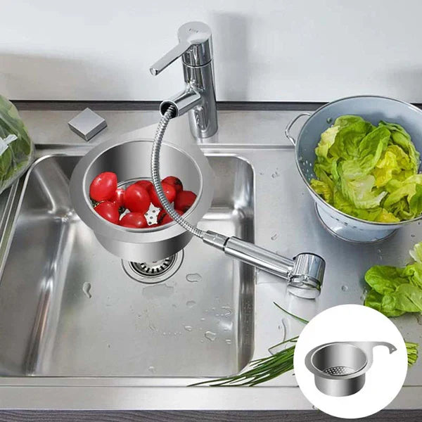 Stainless Steel Sink Strainer | Swan Design Drain Filter