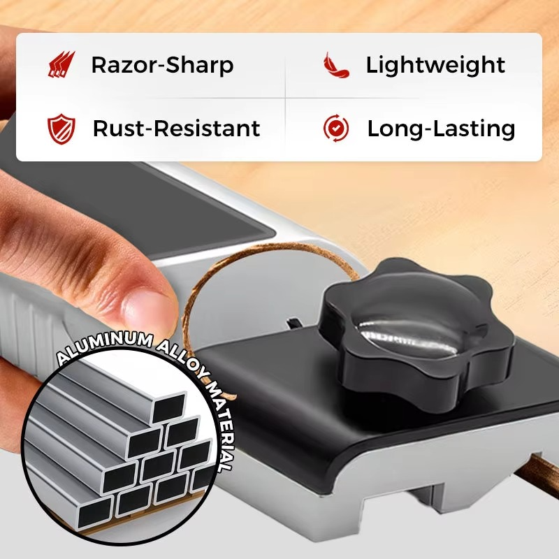Effortless Precision for Flawless, Smooth Edges with Every Use