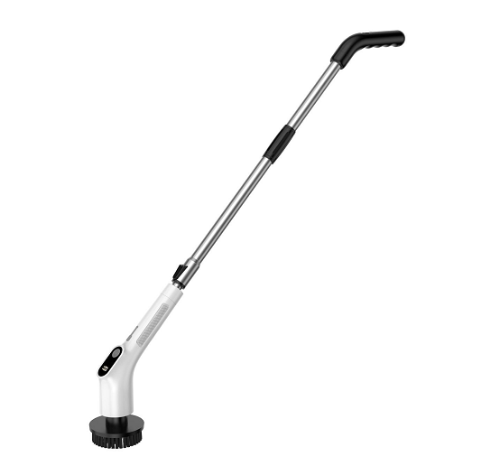 Cordless Power Scrubber with 8 Brush Attachments and Adjustable Speeds