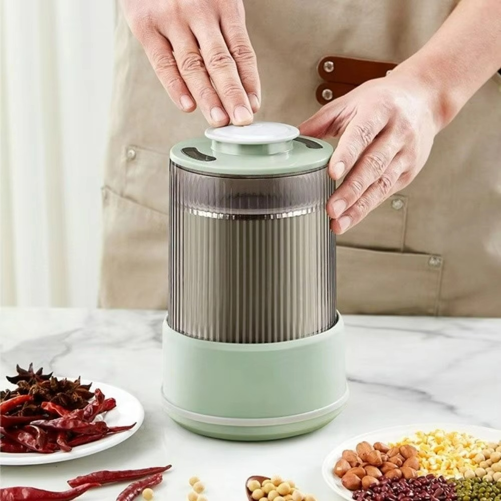 Compact Electric Food Grinder for Effortless Grinding