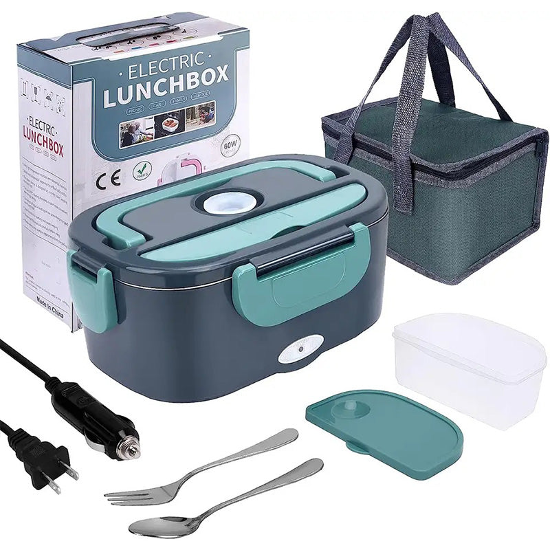 Portable Meal Warmer 1.5L 60W with Home and Car Adapters