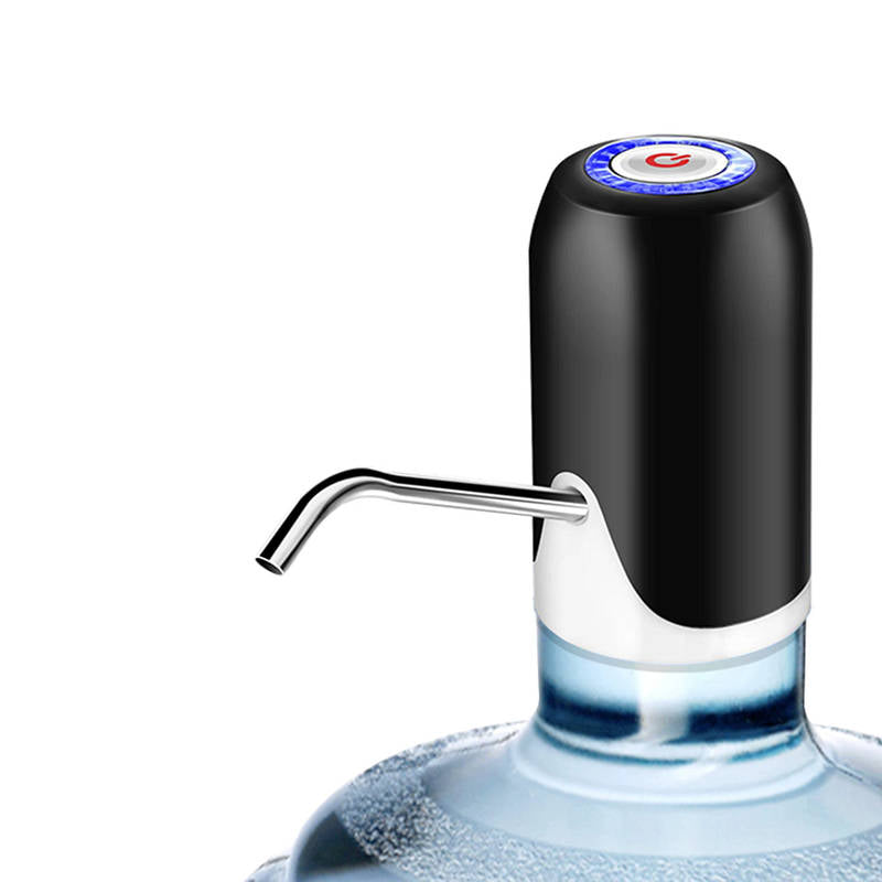 Smart Water Pump - USB Rechargeable Silicone & Steel Dispenser