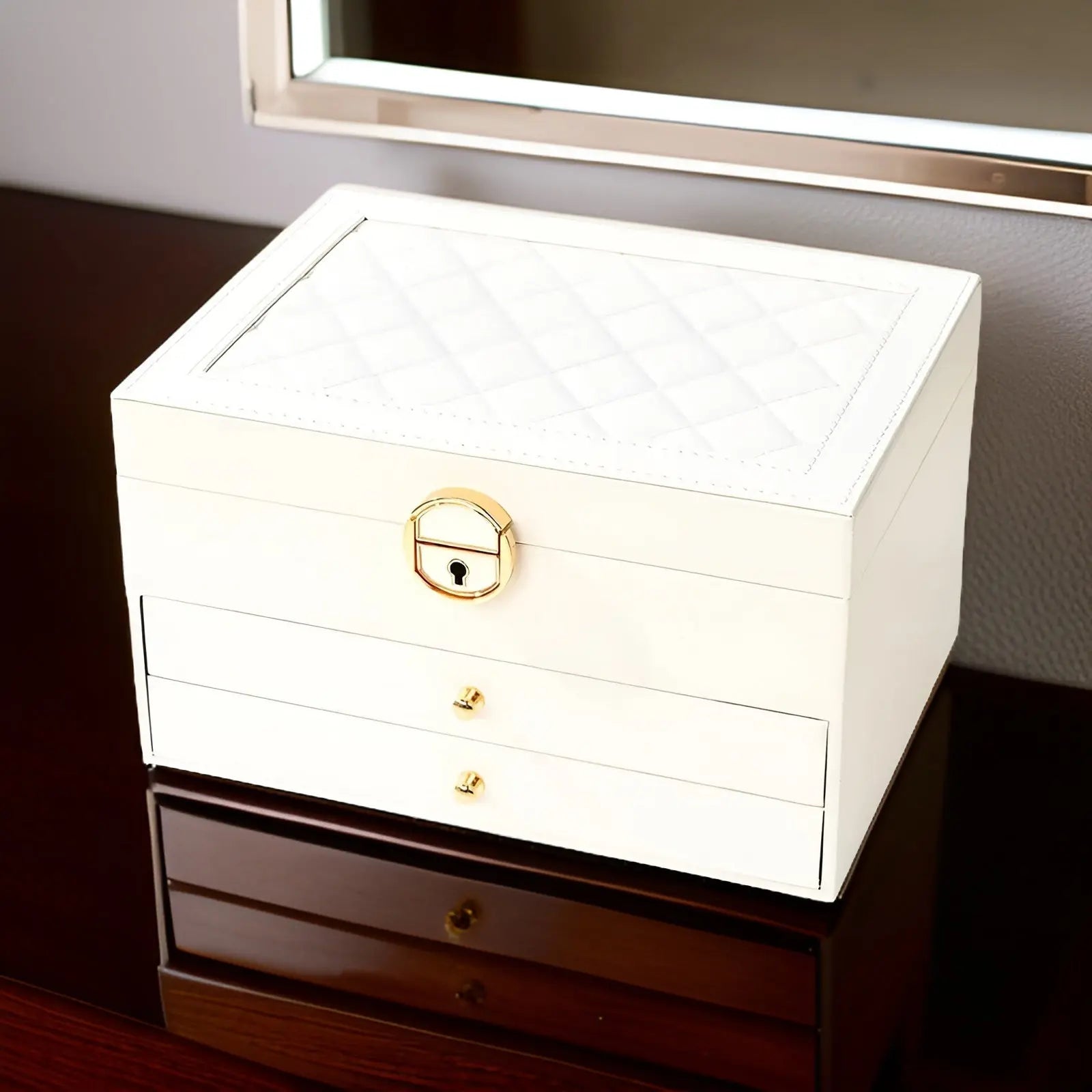Sophistiqué Elite Jewelry Organizer with Multi-Tier Design