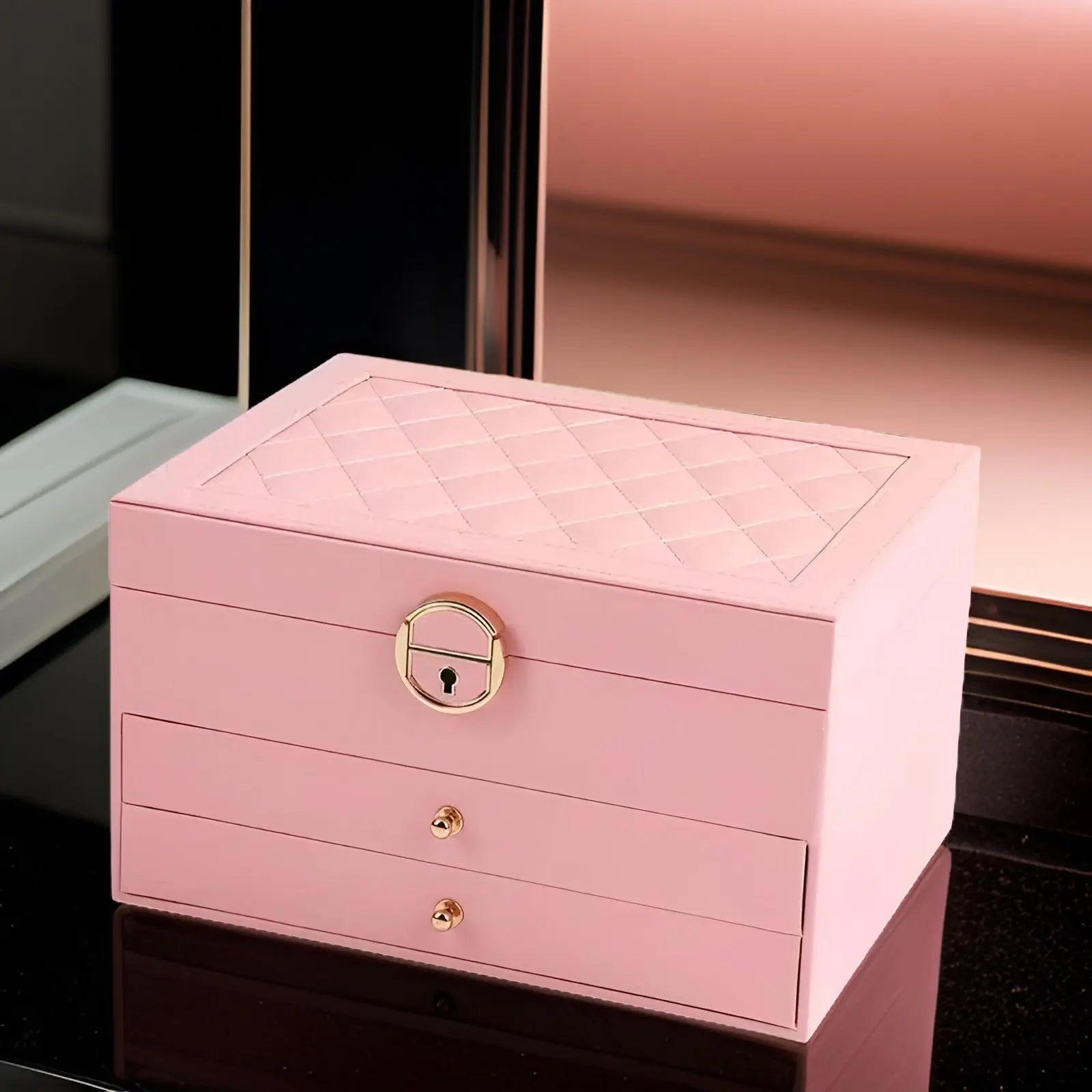 Sophistiqué Elite Jewelry Organizer with Multi-Tier Design