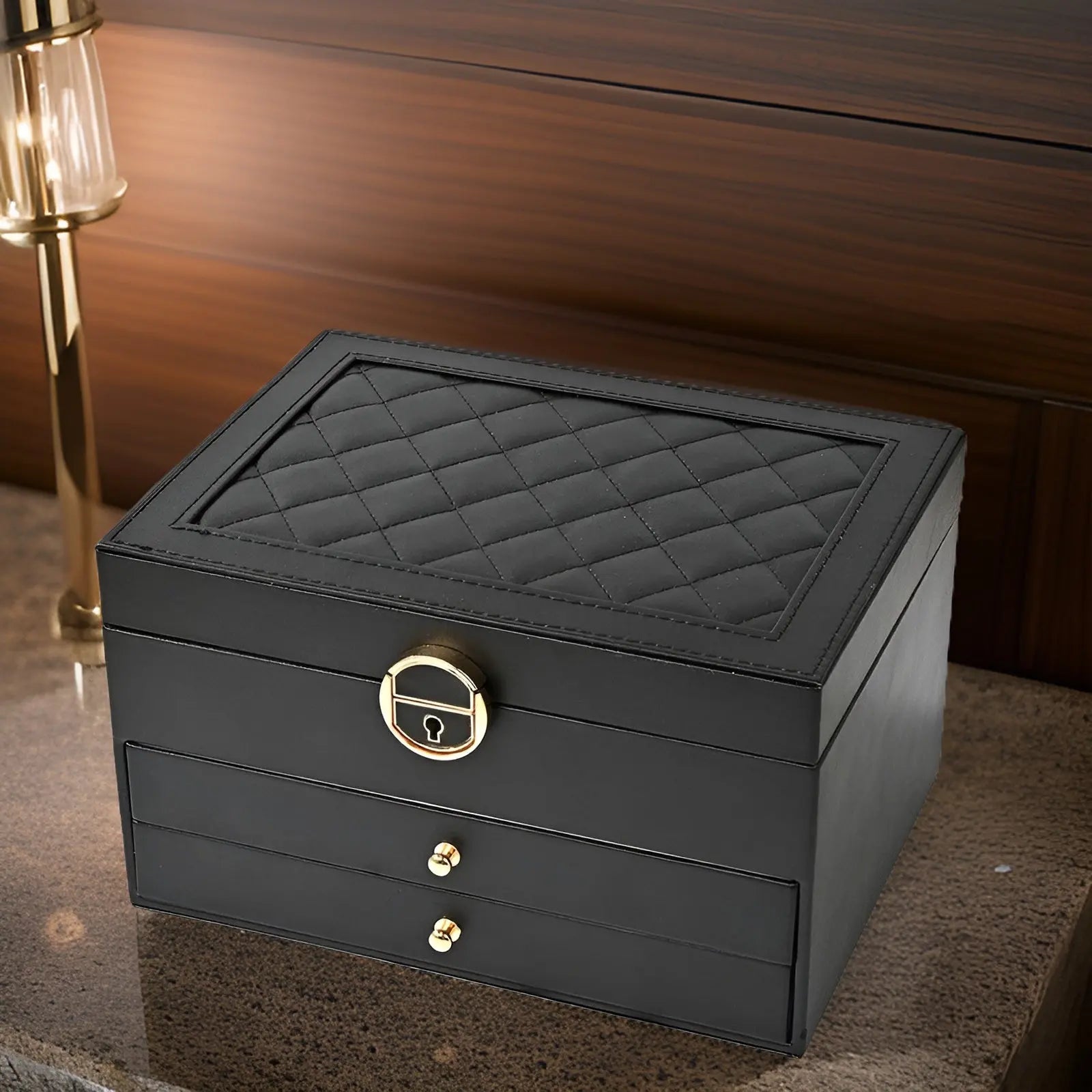Sophistiqué Elite Jewelry Organizer with Multi-Tier Design