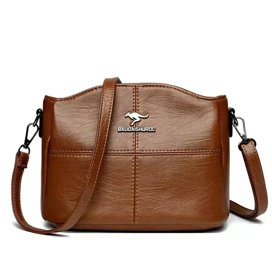 Stylish Leather Crossbody Bag for Effortless Everyday Use