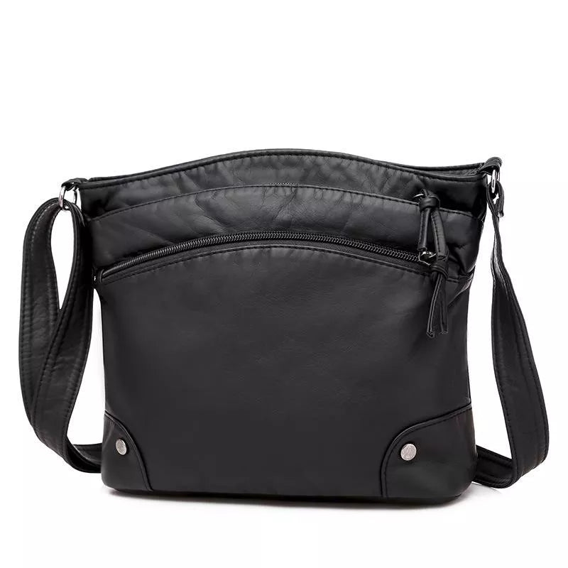 Sophisticated Leather Shoulder Bag for Modern Women