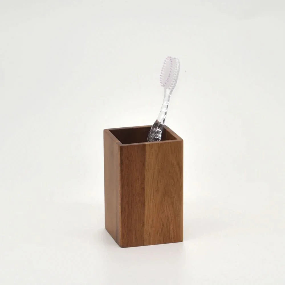 Bathroom Set Including Soap Dispenser and Toothbrush Holder