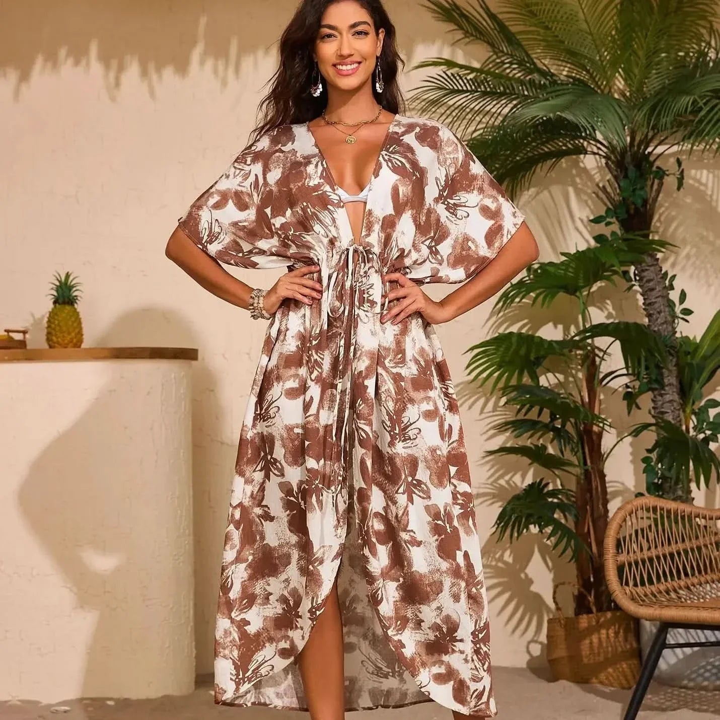 Lightweight Cardigan for Chic Beach Attire