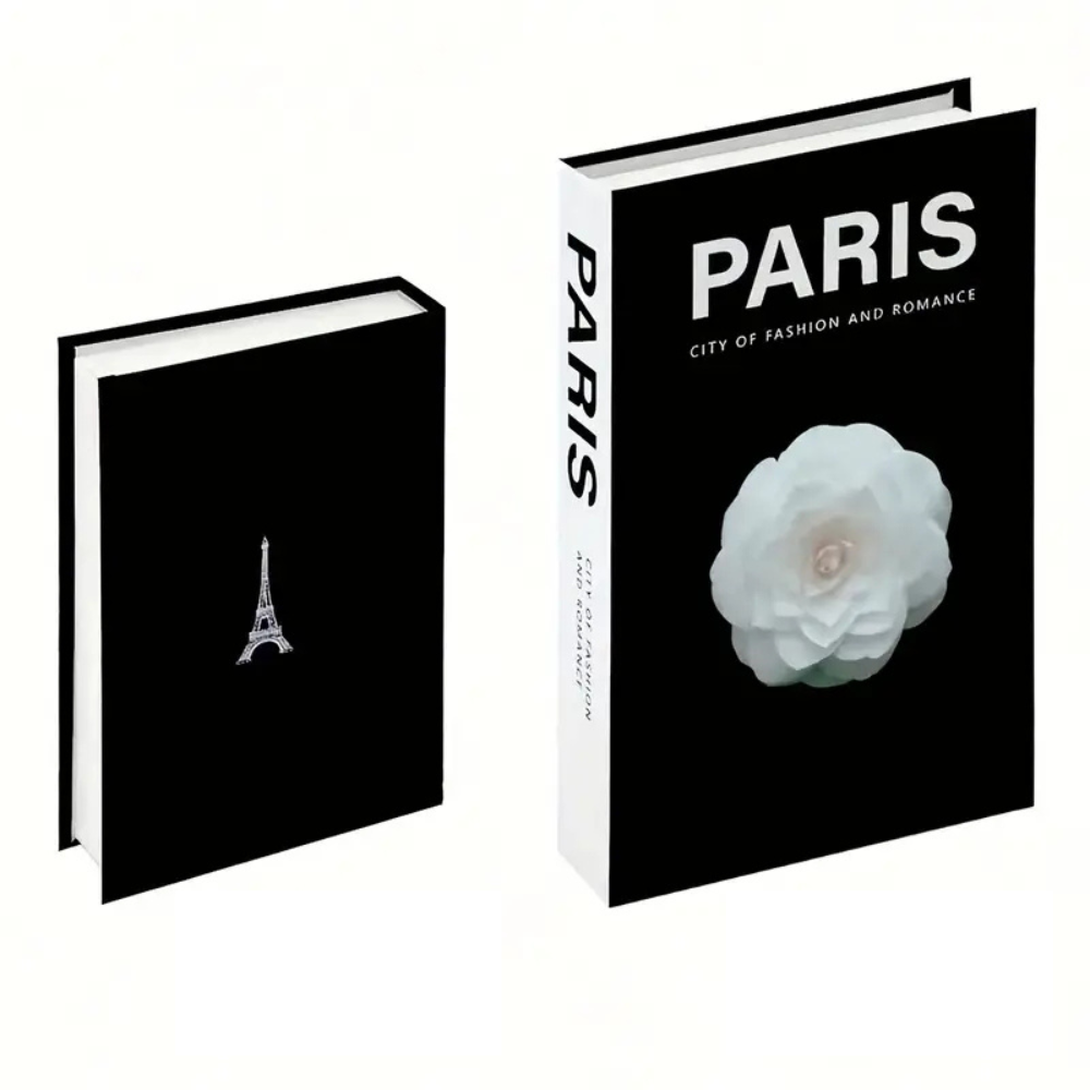 Chic Faux Book Trio for Elegant Home Styling