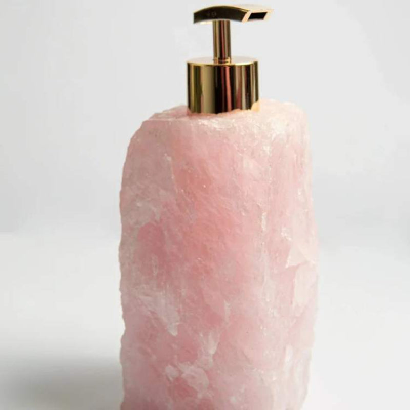 Chic Gemstone Soap Dispenser – Stylish Liquid Holder for Home
