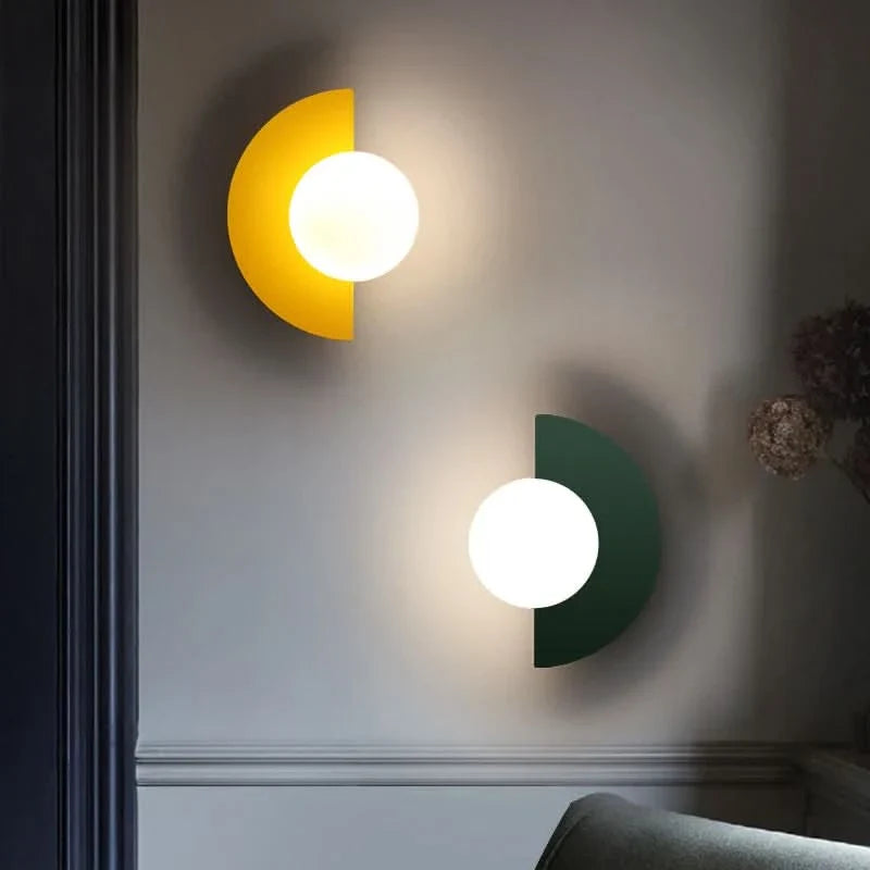 Elegant LED Wall Light Fixture for Bedroom and Hallway