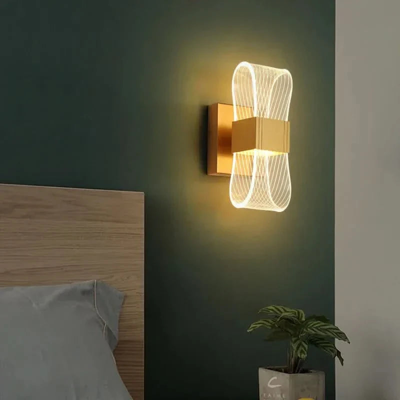Stylish LED Wall Lamp for Decorative Backgrounds