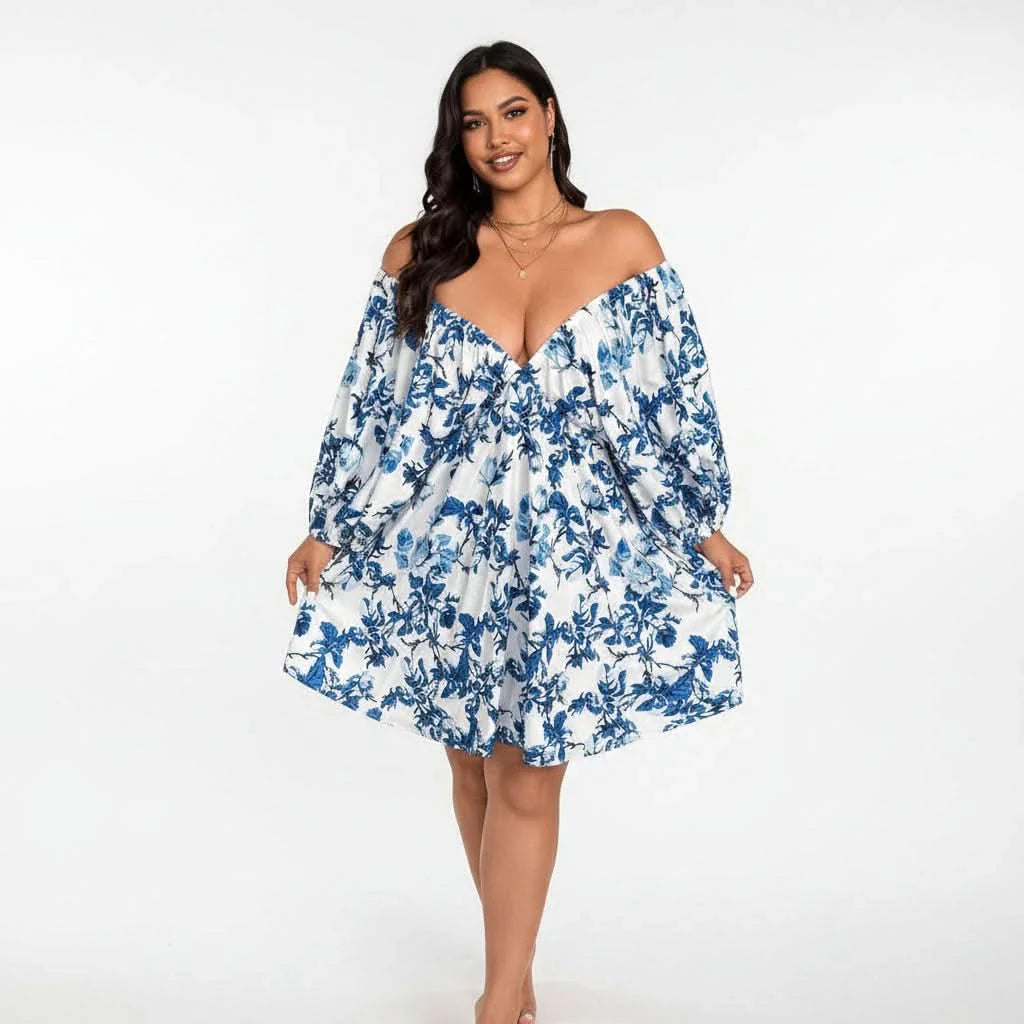 Plus Size Maxi Dress for Summer - Classic Style