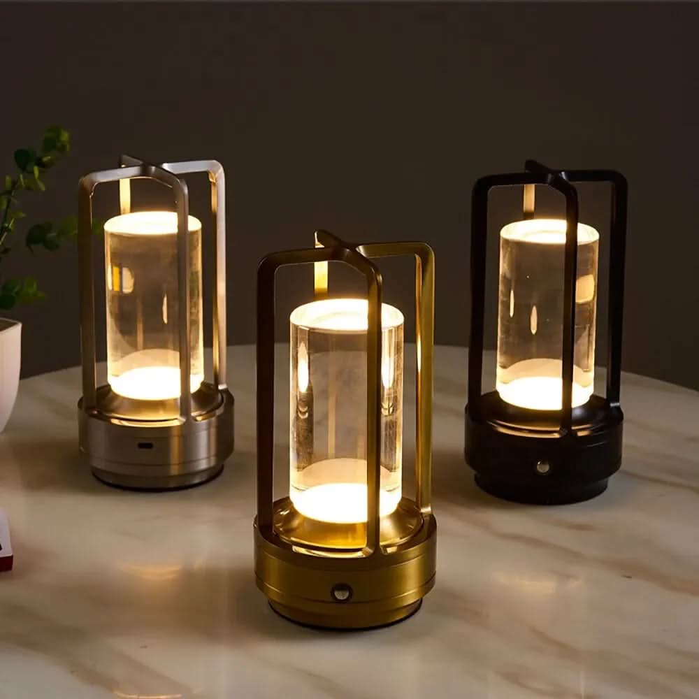 Chic Cordless Table Lamp for Soft Ambient Illumination